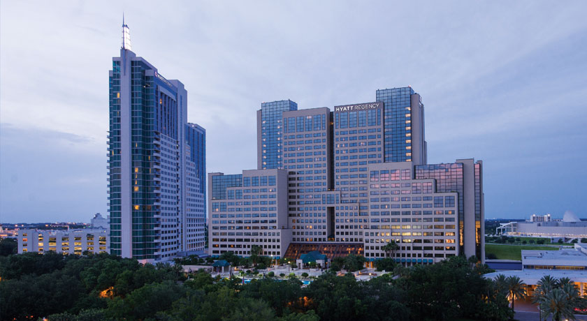Hyatt Hotel Front